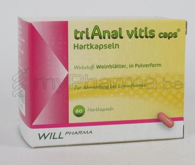 TRIANAL VITIS 300 mg 60 caps                (geneesmiddel)