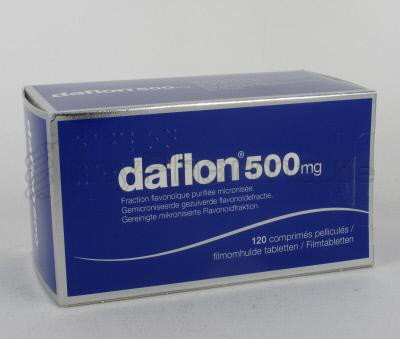 DAFLON 500 mg 120 tabl (geneesmiddel)
